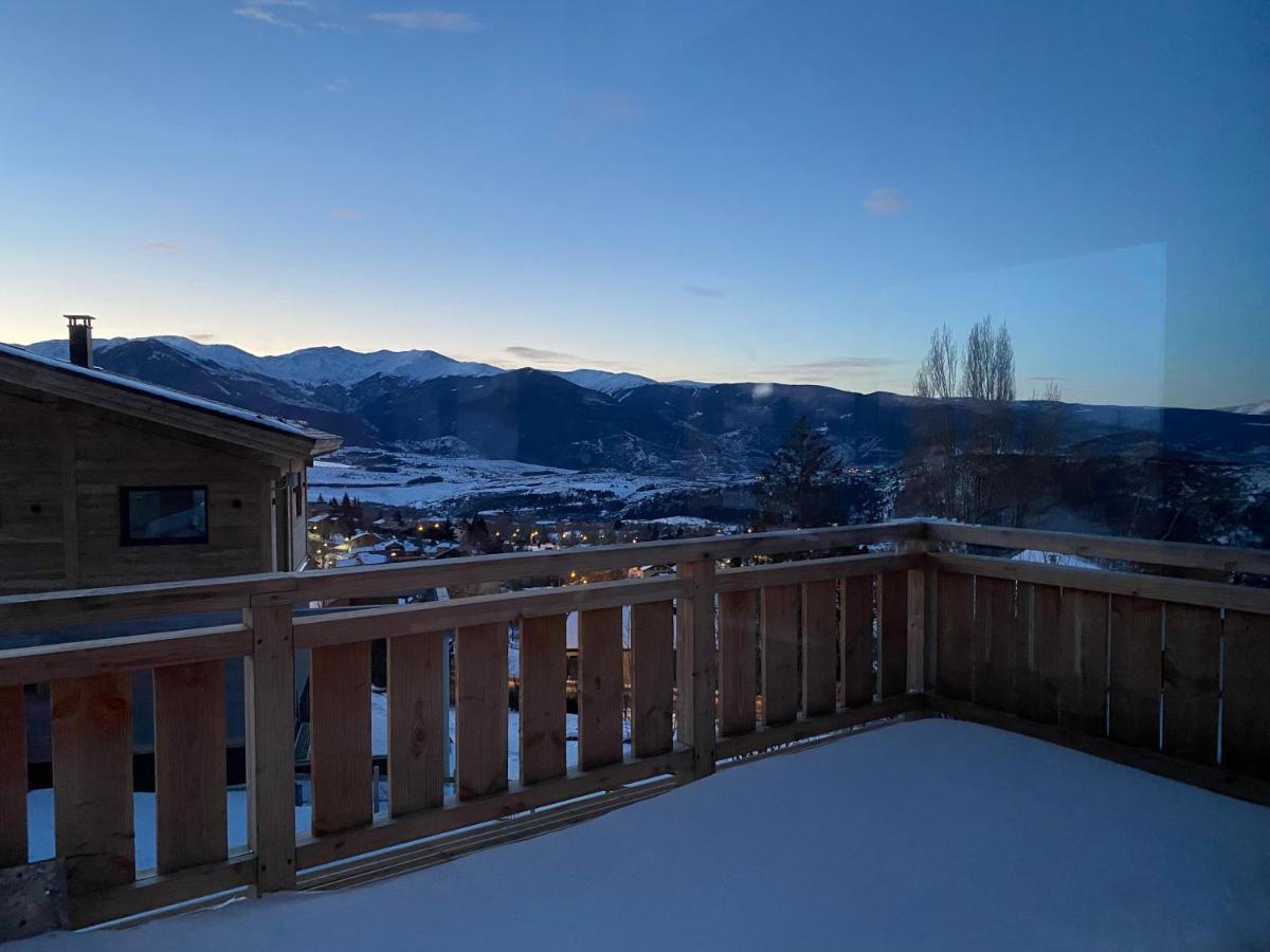 Chalet Des'Amy Et Sa Terrasse Pour 8/10 Personnes Font-Romeu-Odeillo-Via Exteriör bild