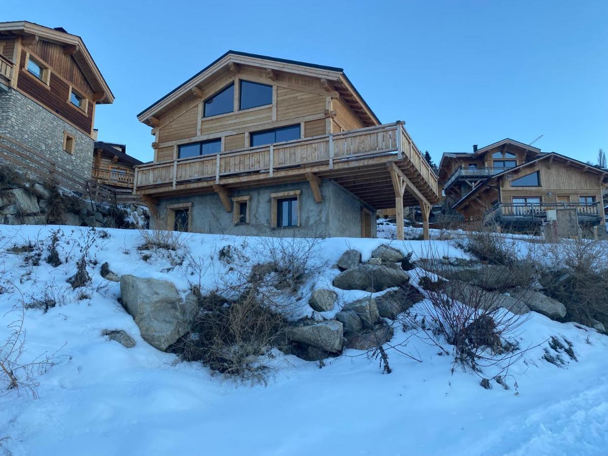 Chalet Des'Amy Et Sa Terrasse Pour 8/10 Personnes Font-Romeu-Odeillo-Via Exteriör bild